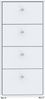 FORTE Tempra2 Kommode, Holzwerkstoff, Weiß, 38,6 x 85,5 x 34,8 cm Bild 2