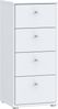 FORTE Tempra2 Kommode, Holzwerkstoff, Weiß, 38,6 x 85,5 x 34,8 cm Bild 3