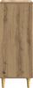 vidaXL Sideboard Artisan-Eiche 33 x 34,5 x 90 cm Holzwerkstoff 894604 Bild 5