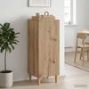 vidaXL Sideboard Artisan-Eiche 33 x 34,5 x 90 cm Holzwerkstoff 894604 Bild 4