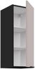 Küchen Hängeschrank 30 cm Küche ARONA Kaschmir beige matt + Schwarz matt Küchenzeile Küchenblock Küche Einbauküche Bild 2