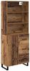 vidaXL Highboard mit Schubladen 2 pcs Altholz Holzwerkstoff 3415761 Bild 2