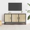 vidaXL TV-Schrank Sonoma-Eiche 100x35x50 cm Holzwerkstoff 848830 Bild 3