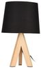 Tischlampe mit Holzbeinen, H. 29 cm Bild 2