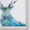 Wandbild mit Rahmen KAYES Tiermotiv 30 x 40 cm Blau Bild 5