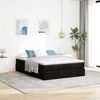 vidaXL Ottoman-Bett mit Matratze Schwarz 140x190 cm Kunstleder 3311036 Bild 3