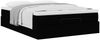vidaXL Ottoman-Bett mit Matratze Schwarz 140x190 cm Kunstleder 3311036 Bild 5