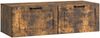 vidaXL Wandmontierter TV-Schrank Geräucherte Eiche 98 x 41 x 30 cm 899380 Bild 1