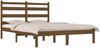 vidaXL Massivholzbett Honigbraun Kiefer 200x200 cm [3103671] Bild 3