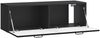 vidaXL Wandmontierter TV-Schrank Schwarz 98 x 31 x 30 cm Holzwerkstoff 899406 Bild 3