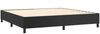 vidaXL Polsterbett Schwarz 200x200 cm Kunstleder [3121065] Bild 4