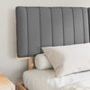 vidaXL Bettgestell mit gepolstertem Kopfteil Hellgrau 160 x 200 cm 877474 Bild 3