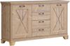 Kommode >Nepal < in braun - 175x97,2x45cm (BxHxT) Bild 3