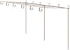 vidaXL Garten-Pergola Antik-Braun 6x3x2,5 m Eisen 313999 Bild 2