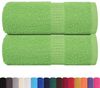 vidaXL Waschtücher FROGN 2 Stk. Apfelgrün 30x30 cm 360 g/m² 137016 Bild 2