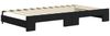 vidaXL Tagesbett Ausziehbar mit Matratzen Schwarz 100x200 cm Samt 3196964 Bild 5