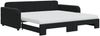 vidaXL Tagesbett Ausziehbar mit Matratzen Schwarz 100x200 cm Samt 3196964 Bild 2