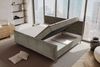 99rooms Vero Plus Familienbett Boxspringbett 260×200 cm Cordstoff POSO Cappuccino Bild 5