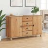 vidaXL Sideboard ASKIM 133,5 x 40 x 79 cm Massivholz Kiefer 4105430 Bild 4