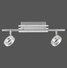 SILEDA Paul Neuhaus Deckenleuchte, aluminium matt 2xLED-Board 6W 3000K Badleuchte, IP44 Bild 5