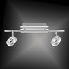 SILEDA Paul Neuhaus Deckenleuchte, aluminium matt 2xLED-Board 6W 3000K Badleuchte, IP44 Bild 4