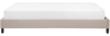 Polsterbett beige Lattenrost 180x200 cm ROANNE Bild 5