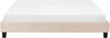 Polsterbett beige Lattenrost 180x200 cm ROANNE Bild 4