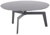 Couchtisch >BUENA VISTA< in grau, Glas-Keramik / Metall - 38x80cm (HxD) Bild 5