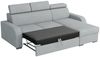 MIRJAN24 Ecksofa Oslo 2rLC, mit Schlaffunktion und Bettkasten, Einstellbare Kopfstützen, 235 x 170 x 85-100 cm Bild 4