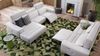 Sofanella Eckcouch BELLA Leder Wohnlandschaft Sofa in Schwarz XL: 314 x 163 Breite x 100 Tiefe Bild 5