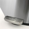 Spirella Kosmetikeimer 5 Liter Edelstahl mit Absenkautomatik und Inneneimer "Akira" Badezimmer Mülleimer Softclose Abfalleimer silber gebürstet Bild 5