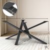 CLP Tischbeine Finney aus Stahl,antik schwarz 160x80x72 cm Bild 2