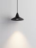 Nova Luce 9060220 DRO LED Pendelleuchte 1-flammig 3000K Schwarz dimmbar Bild 5