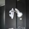 LED Wandleuchte, Glas, Schalter, Spot beweglich, H 14,8 cm Bild 3