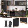 Geschirrspülblende R-Line Anthrazit Landhaus 60 cm ohne Arbeitsplatte Vicco Bild 3