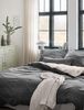 Irisette Mako-Satin Bettwäsche Set Wave-HK 8557 grau 135 x 200 cm + 1 Kissenbezug 80x80 cm Bild 5