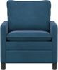 vidaXL Sofa Blau 76 x 81 x 87,5 cm Samt 42028763 Bild 3