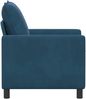 vidaXL Sofa Blau 76 x 81 x 87,5 cm Samt 42028763 Bild 4