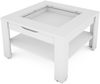 Couchtisch >RALPH< in Weiß 67 x 43 x 67 cm (BxHxT) Bild 4