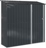 vidaXL Gartenhütten Anthrazit 203,5 x 73 x 200 cm Metall 42011301 Bild 2