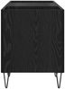 vidaXL Schallplattenschrank Schwarz Eichen-Optik 121 x 38 x 48 cm 881791 Bild 4