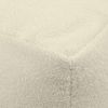 Sitzsack ‘Softbox‘, Bezugstoff - Teddy, 100% Polyester, Cream, 40x70x70 cm. Bild 4