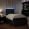vidaXL Boxspringbett mit Matratze Dunkelbraun 120x190 cm Stoff 3294291 Bild 5