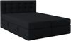 AX LIVING Baunei Boxspringbett 140x200 mit Bettkasten braunes Bett Bild 2