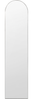 Standspiegel BAGNOLET 150 cm Metall Silber Bild 4