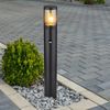 RGB LED Stehleuchte, Bewegungsmelder, Edelstahl, H 80 cm Bild 5