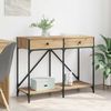 Konsolentisch, Beistelltisch, Konsole Artisan-Eiche 100 x 39 x 78,5 cm Holzwerkstoff Bild 2