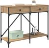 Konsolentisch, Beistelltisch, Konsole Artisan-Eiche 100 x 39 x 78,5 cm Holzwerkstoff Bild 3