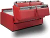 Schlafsofa 3-Sitzer CALIFE - Rot - Liegefläche: 140 cm - Matratzenhöhe: 14 cm Bild 4