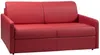 Schlafsofa 3-Sitzer CALIFE - Rot - Liegefläche: 140 cm - Matratzenhöhe: 14 cm Bild 2